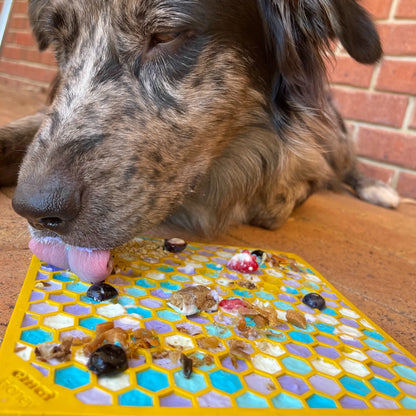 Honeycomb Enrichment eMat Lick Mat