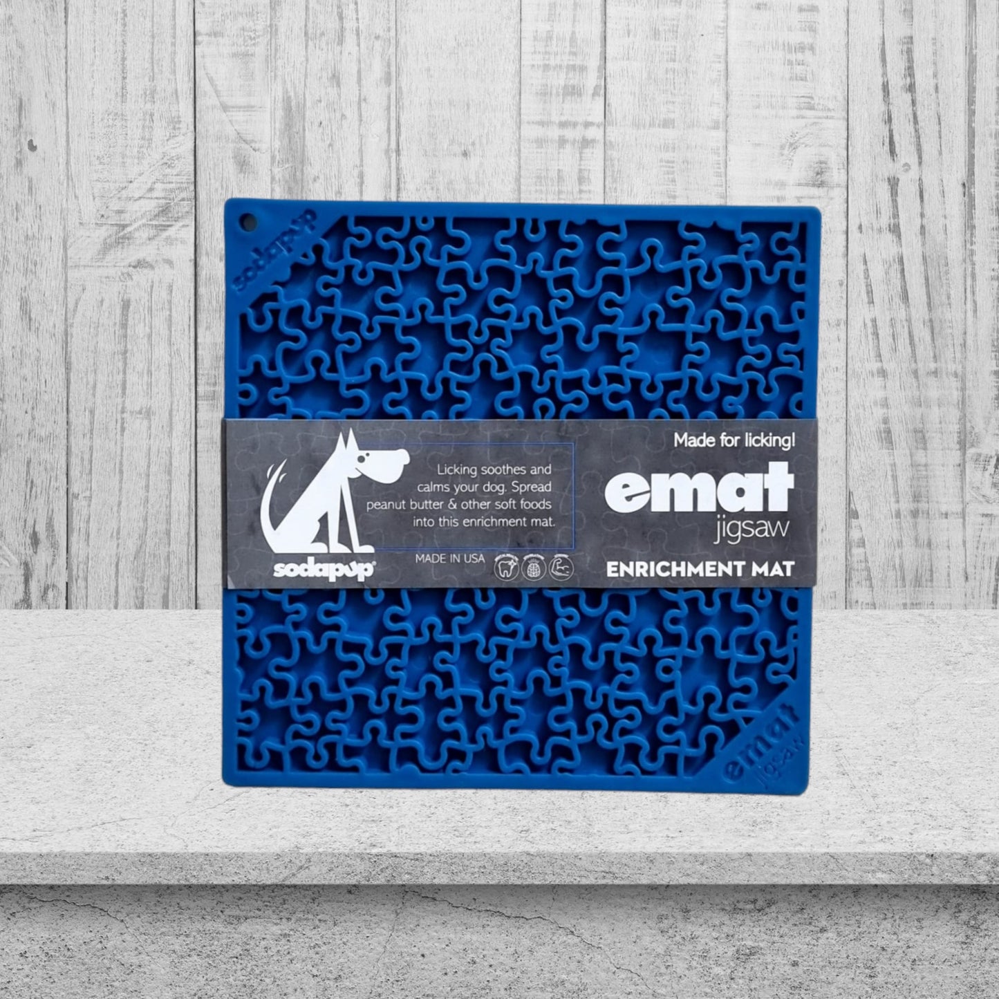 Jigsaw Enrichment eMat Lick Mat